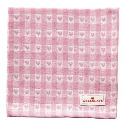 Салфетка Heart petit pink 40x40 см