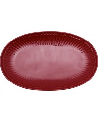 Пирожковая тарелка Alice claret red