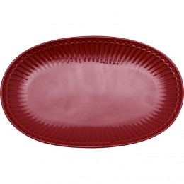 Пирожковая тарелка Alice claret red