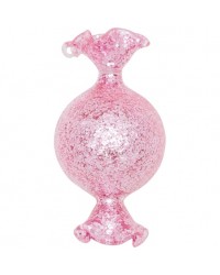 Елочная игрушка  Candy Bon bon pink large