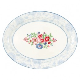 Сервировочная тарелка Ailis white