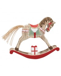 Декоративная Лошадка red 15 см 