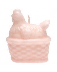 Свеча Chick pale pink