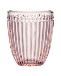Стакан стеклянный Alice pale pink 9,5 см