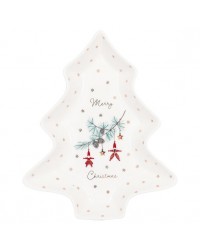 Тарелка Tree Juana white medium 22 см