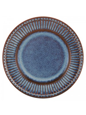 Блюдце Alice oyster blue 17,5 см 