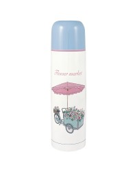 Термос Portia flowers white 800 мл