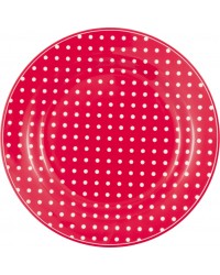 Тарелка Dotty red 20,2 см