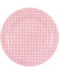 Тарелка Dotty pale pink 20,2 см