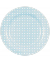 Тарелка Dotty pale blue 20,2 см