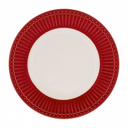 Блюдце Alice red 17,5 см