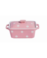 Масленка огнеупорная Pink Spot 16,5х10х8 см