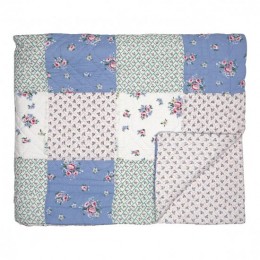 Покрывало Nicoline white patchwork 180x230cm