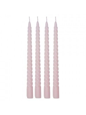 Набор свечей pale pink 4 шт												