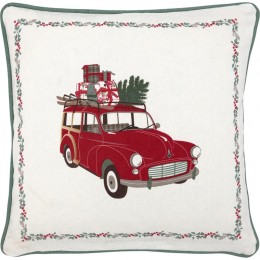 Наволочка Charline car white 40x40 см