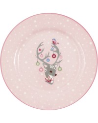 Детская тарелка Dina pale pink 20 см