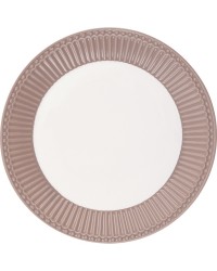 Тарелка Alice hazelnut brown 23 см