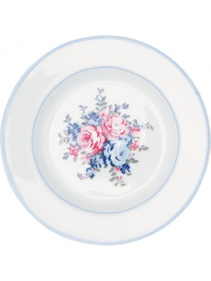 Блюдце Laura petit white 15 см										
