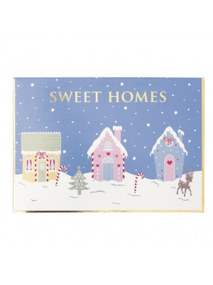 Открытка Laura homes dusty blue M 6 pcs.