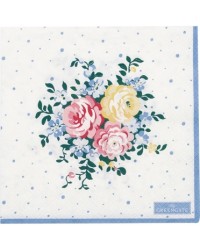 Салфетки бумажные Laura white large 20 pcs.