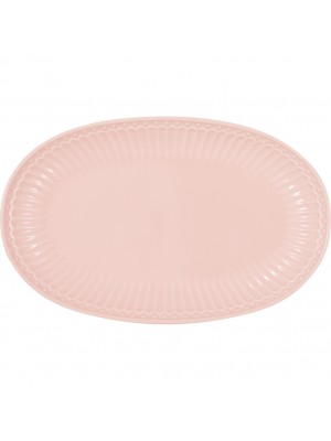 Овальная тарелка Alice pale pink