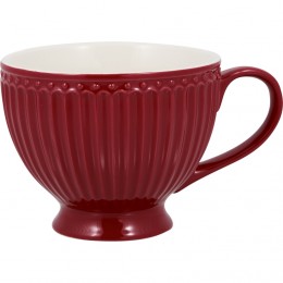 Чайная чашка Alice claret red