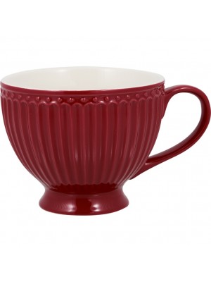 Чайная чашка Alice claret red
