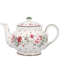 Чайник round Leonora white