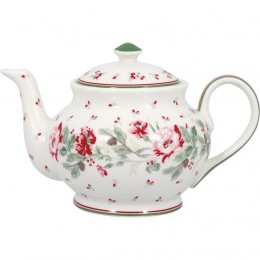Чайник round Leonora white