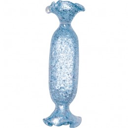 Елочная игрушка  Candy Toffee pale blue large