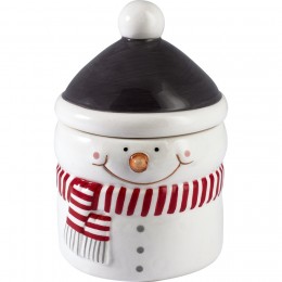Банка Snowman white