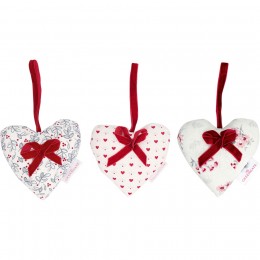 Набор сердечек Heart Abella white 3 pcs