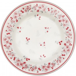 Блюдце Emberly white