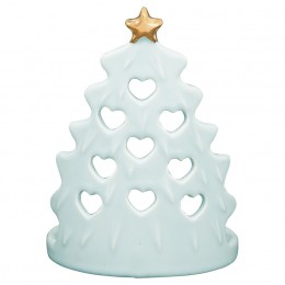 Подсвечник tree pale blue