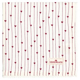 Салфетка Grace white с кружевом 40х40 см