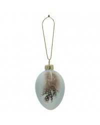 Подвесное украшение  Feather pale blue