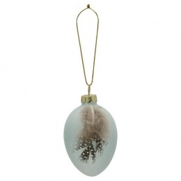 Подвесное украшение  Feather pale blue