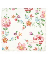 Салфетка с кружевом Columbine white 40х40 см