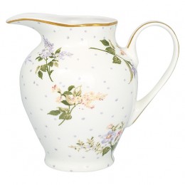 Сливочник round Asta white