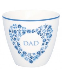 Стакан Dad heart blue 300 мл