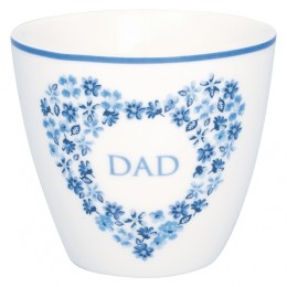 Стакан Dad heart blue 300 мл