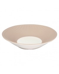 Тарелка для пасты Alice creamy fudge 23 см										