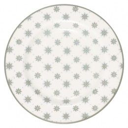 Десертная тарелка Laurie pale grey 15 см