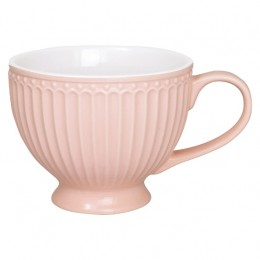 Чайная чашка Alice pale pink 400 мл										