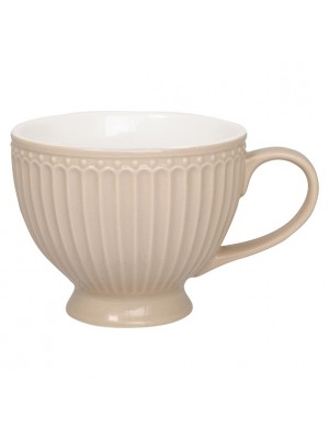 Чайная чашка Alice creamy  fudge 400 мл										