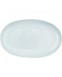 Овальная тарелка Alice pale blue 14,5x23 см 