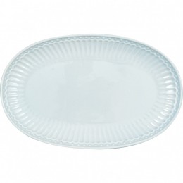 Овальная тарелка Alice pale blue 14,5x23 см 