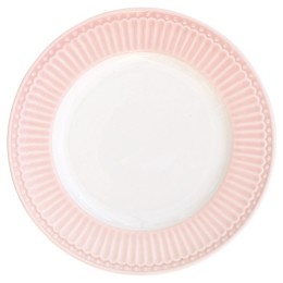 Тарелка Alice pale pink 23 см