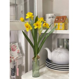 Букет Нарцисс иск. ветка желтые 45 см 