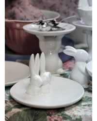 Блюдце Bunny Love 15x15x9.5